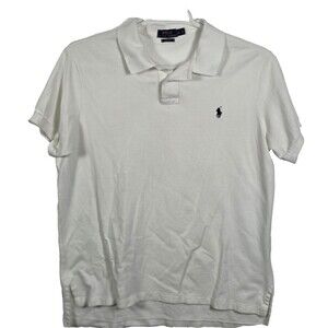 Polo‎ Ralph Lauren Men's XL White Short Sleeve Shirt